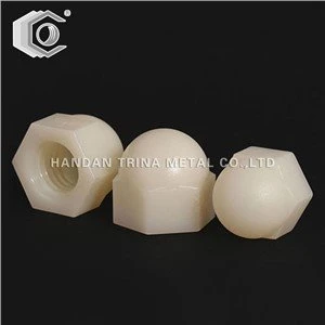 مهره درپوش پلاستیکی نایلون DIN1587